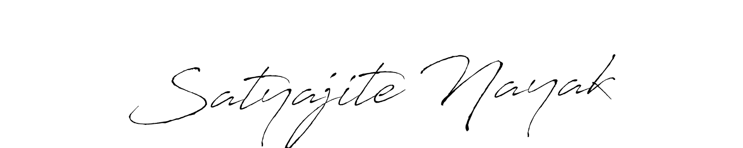 Also we have Satyajite Nayak name is the best signature style. Create professional handwritten signature collection using Antro_Vectra autograph style. Satyajite Nayak signature style 6 images and pictures png