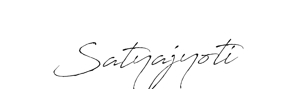 Design your own signature with our free online signature maker. With this signature software, you can create a handwritten (Antro_Vectra) signature for name Satyajyoti. Satyajyoti signature style 6 images and pictures png