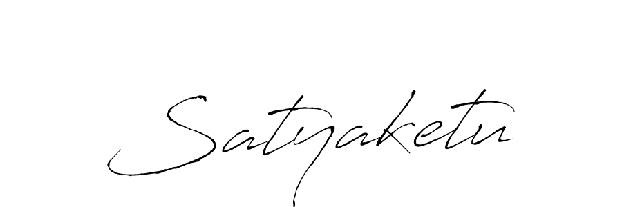 Create a beautiful signature design for name Satyaketu. With this signature (Antro_Vectra) fonts, you can make a handwritten signature for free. Satyaketu signature style 6 images and pictures png