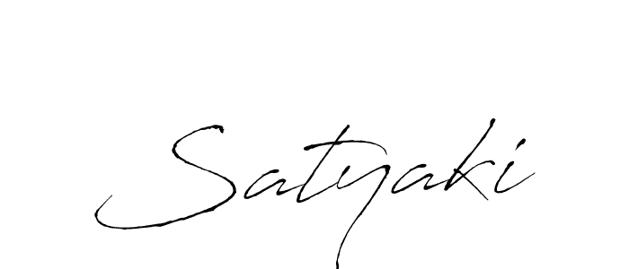 How to make Satyaki signature? Antro_Vectra is a professional autograph style. Create handwritten signature for Satyaki name. Satyaki signature style 6 images and pictures png