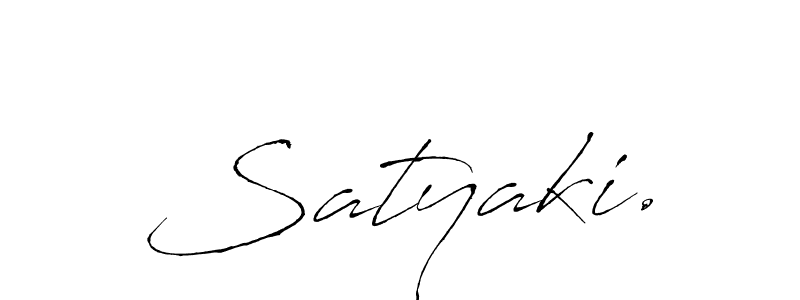 The best way (Antro_Vectra) to make a short signature is to pick only two or three words in your name. The name Satyaki. include a total of six letters. For converting this name. Satyaki. signature style 6 images and pictures png