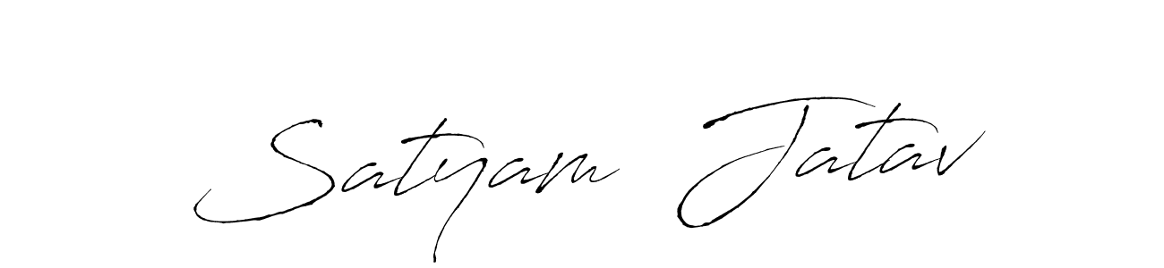 Also You can easily find your signature by using the search form. We will create Satyam  Jatav name handwritten signature images for you free of cost using Antro_Vectra sign style. Satyam  Jatav signature style 6 images and pictures png