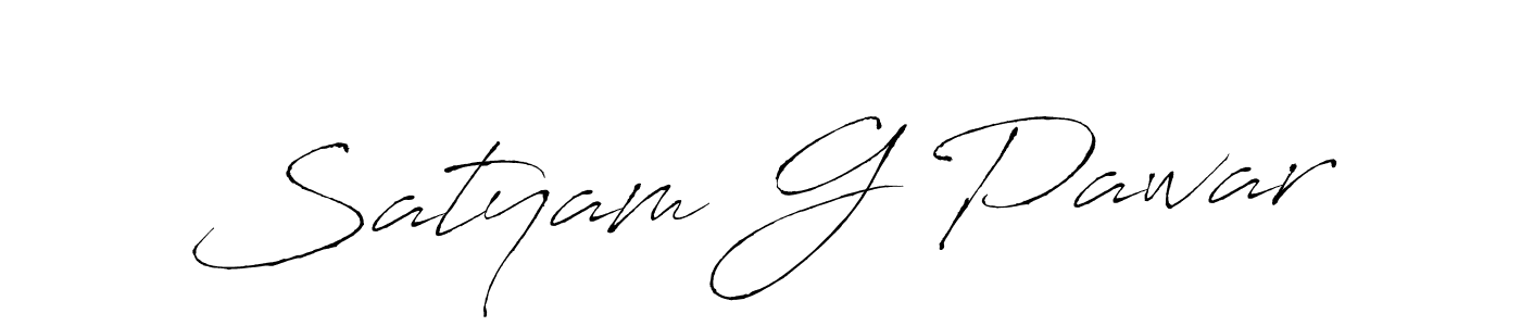if you are searching for the best signature style for your name Satyam G Pawar. so please give up your signature search. here we have designed multiple signature styles  using Antro_Vectra. Satyam G Pawar signature style 6 images and pictures png