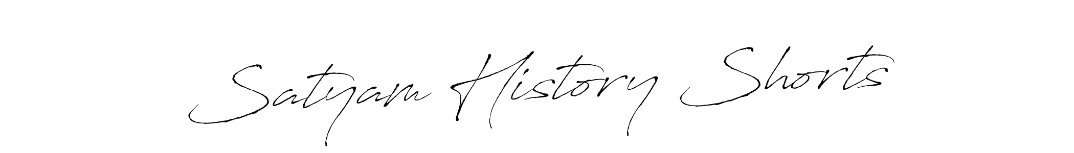 Once you've used our free online signature maker to create your best signature Antro_Vectra style, it's time to enjoy all of the benefits that Satyam History Shorts name signing documents. Satyam History Shorts signature style 6 images and pictures png