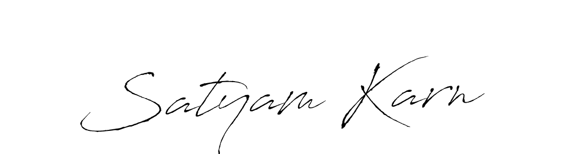 Also You can easily find your signature by using the search form. We will create Satyam Karn name handwritten signature images for you free of cost using Antro_Vectra sign style. Satyam Karn signature style 6 images and pictures png