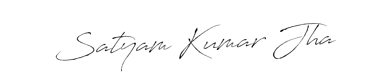 if you are searching for the best signature style for your name Satyam Kumar Jha. so please give up your signature search. here we have designed multiple signature styles  using Antro_Vectra. Satyam Kumar Jha signature style 6 images and pictures png