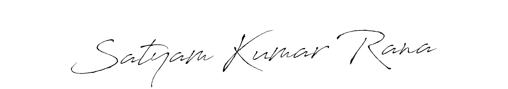 Use a signature maker to create a handwritten signature online. With this signature software, you can design (Antro_Vectra) your own signature for name Satyam Kumar Rana. Satyam Kumar Rana signature style 6 images and pictures png