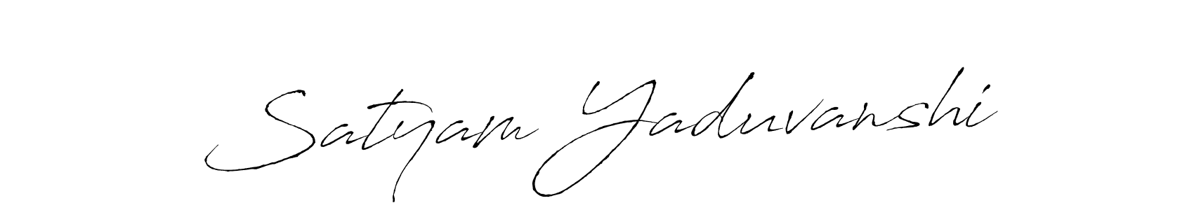 Once you've used our free online signature maker to create your best signature Antro_Vectra style, it's time to enjoy all of the benefits that Satyam Yaduvanshi name signing documents. Satyam Yaduvanshi signature style 6 images and pictures png