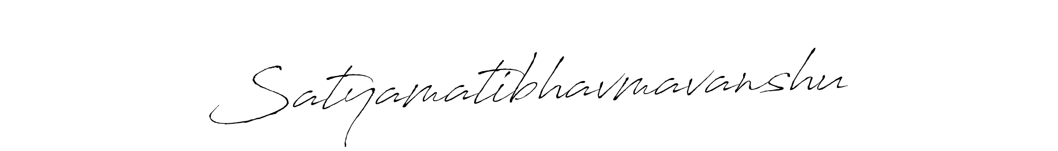 Also we have Satyamatibhavmavanshu name is the best signature style. Create professional handwritten signature collection using Antro_Vectra autograph style. Satyamatibhavmavanshu signature style 6 images and pictures png