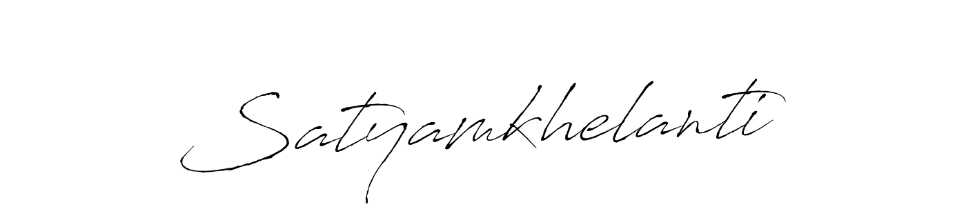 This is the best signature style for the Satyamkhelanti name. Also you like these signature font (Antro_Vectra). Mix name signature. Satyamkhelanti signature style 6 images and pictures png