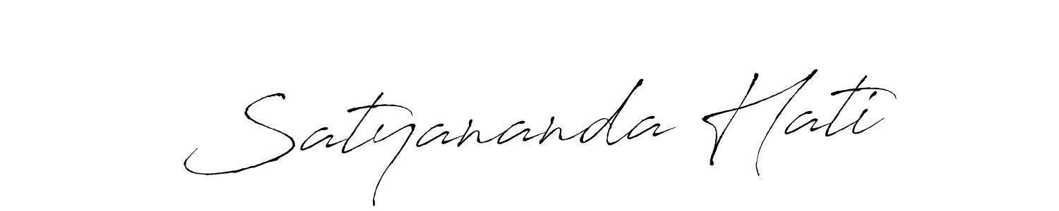 Also we have Satyananda Hati name is the best signature style. Create professional handwritten signature collection using Antro_Vectra autograph style. Satyananda Hati signature style 6 images and pictures png