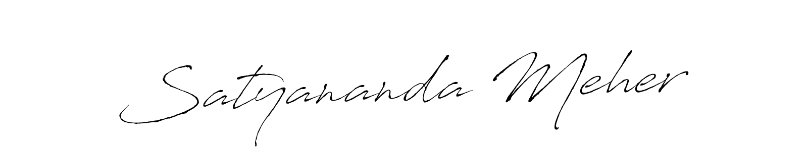 Satyananda Meher stylish signature style. Best Handwritten Sign (Antro_Vectra) for my name. Handwritten Signature Collection Ideas for my name Satyananda Meher. Satyananda Meher signature style 6 images and pictures png