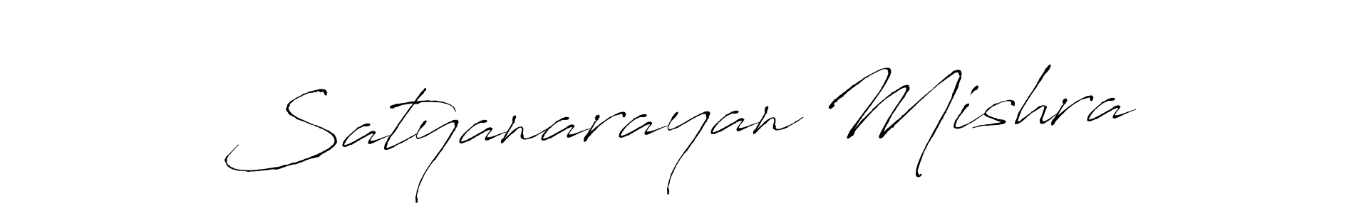 Create a beautiful signature design for name Satyanarayan Mishra. With this signature (Antro_Vectra) fonts, you can make a handwritten signature for free. Satyanarayan Mishra signature style 6 images and pictures png