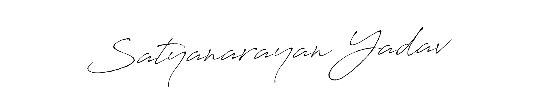 Antro_Vectra is a professional signature style that is perfect for those who want to add a touch of class to their signature. It is also a great choice for those who want to make their signature more unique. Get Satyanarayan Yadav name to fancy signature for free. Satyanarayan Yadav signature style 6 images and pictures png