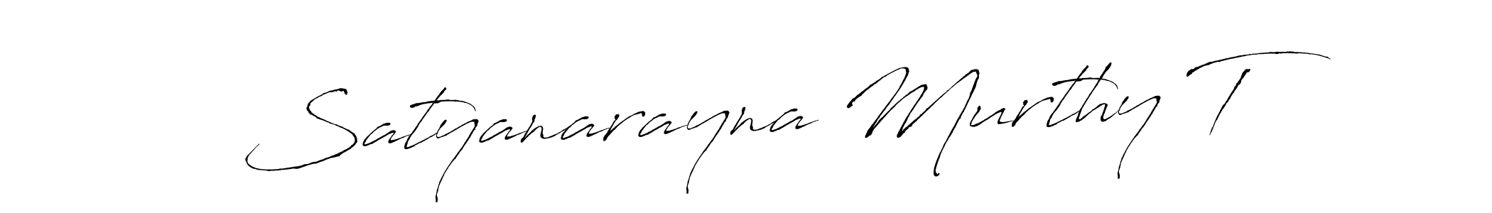 Also You can easily find your signature by using the search form. We will create Satyanarayna Murthy T name handwritten signature images for you free of cost using Antro_Vectra sign style. Satyanarayna Murthy T signature style 6 images and pictures png