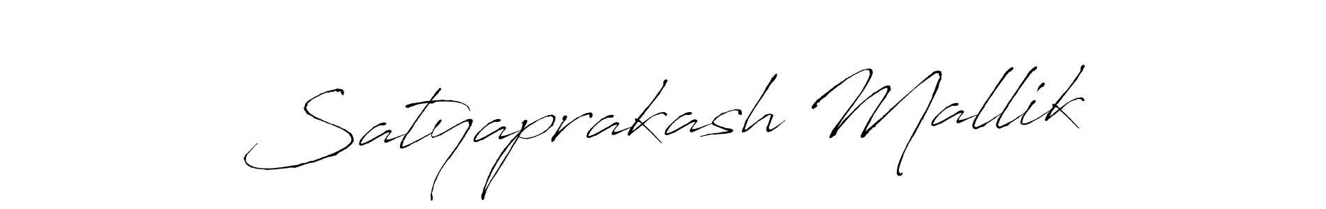 How to make Satyaprakash Mallik name signature. Use Antro_Vectra style for creating short signs online. This is the latest handwritten sign. Satyaprakash Mallik signature style 6 images and pictures png