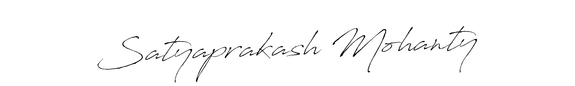 Design your own signature with our free online signature maker. With this signature software, you can create a handwritten (Antro_Vectra) signature for name Satyaprakash Mohanty. Satyaprakash Mohanty signature style 6 images and pictures png