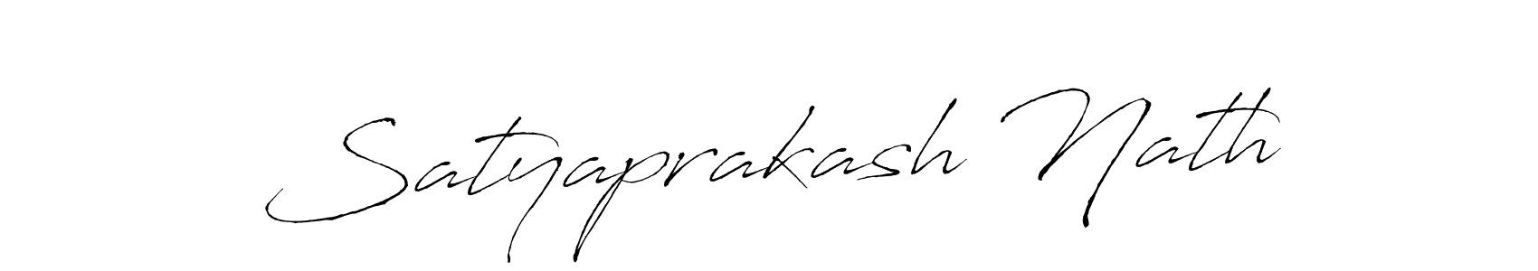 How to make Satyaprakash Nath signature? Antro_Vectra is a professional autograph style. Create handwritten signature for Satyaprakash Nath name. Satyaprakash Nath signature style 6 images and pictures png