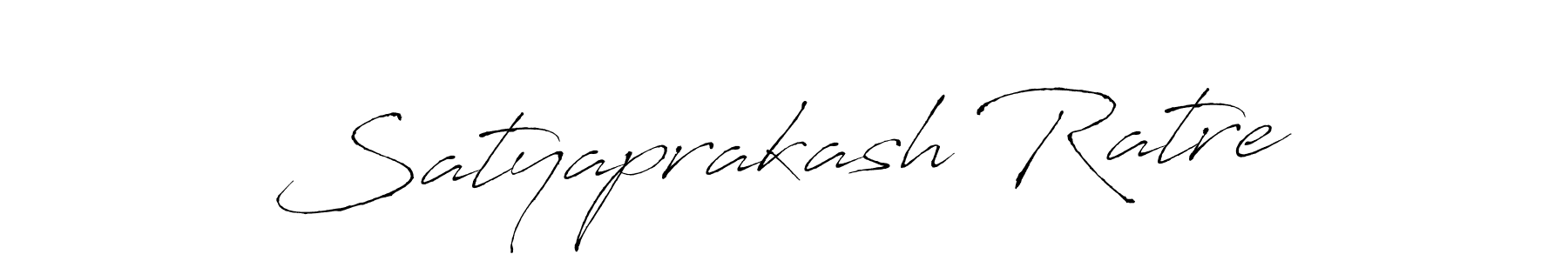 Satyaprakash Ratre stylish signature style. Best Handwritten Sign (Antro_Vectra) for my name. Handwritten Signature Collection Ideas for my name Satyaprakash Ratre. Satyaprakash Ratre signature style 6 images and pictures png