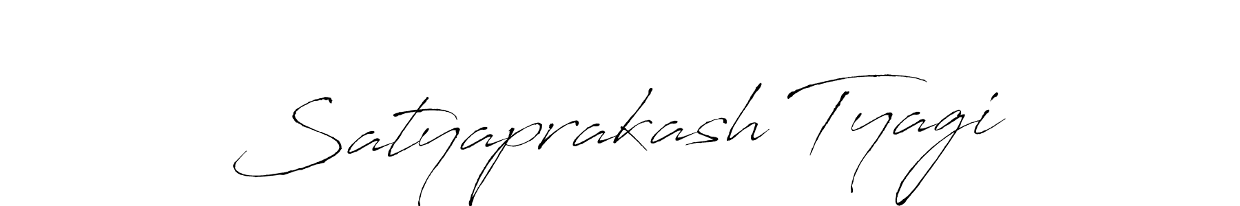 Satyaprakash Tyagi stylish signature style. Best Handwritten Sign (Antro_Vectra) for my name. Handwritten Signature Collection Ideas for my name Satyaprakash Tyagi. Satyaprakash Tyagi signature style 6 images and pictures png