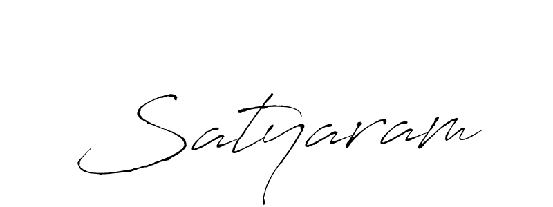 Use a signature maker to create a handwritten signature online. With this signature software, you can design (Antro_Vectra) your own signature for name Satyaram. Satyaram signature style 6 images and pictures png