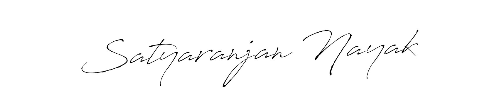Design your own signature with our free online signature maker. With this signature software, you can create a handwritten (Antro_Vectra) signature for name Satyaranjan Nayak. Satyaranjan Nayak signature style 6 images and pictures png