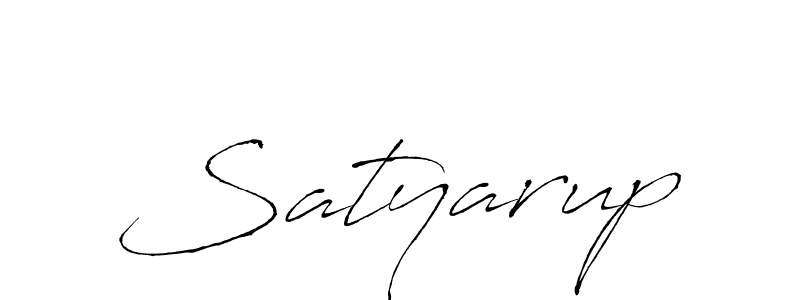 Make a beautiful signature design for name Satyarup. With this signature (Antro_Vectra) style, you can create a handwritten signature for free. Satyarup signature style 6 images and pictures png