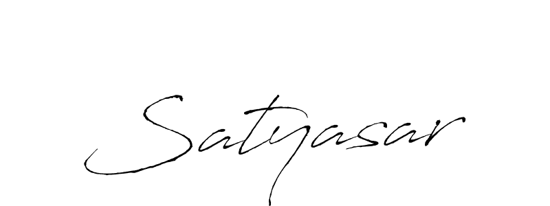 How to make Satyasar signature? Antro_Vectra is a professional autograph style. Create handwritten signature for Satyasar name. Satyasar signature style 6 images and pictures png