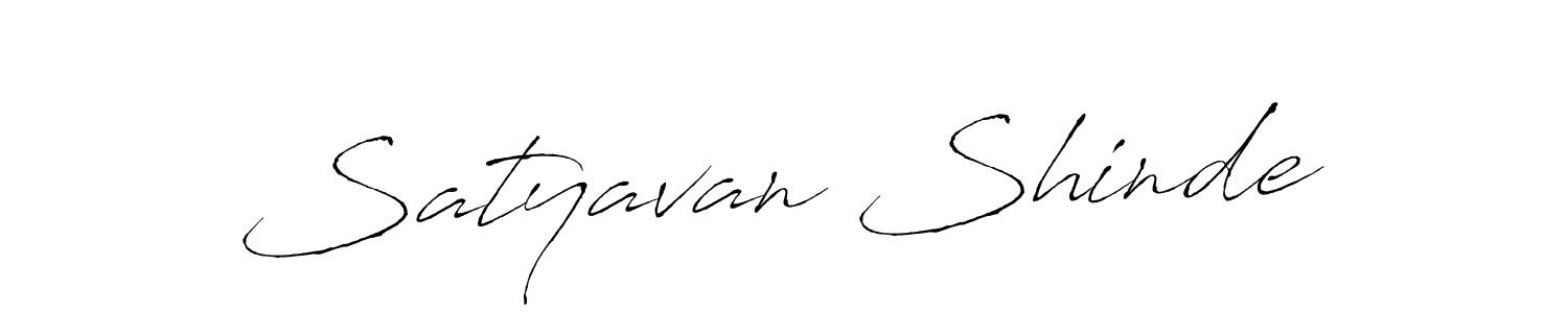 Satyavan Shinde stylish signature style. Best Handwritten Sign (Antro_Vectra) for my name. Handwritten Signature Collection Ideas for my name Satyavan Shinde. Satyavan Shinde signature style 6 images and pictures png