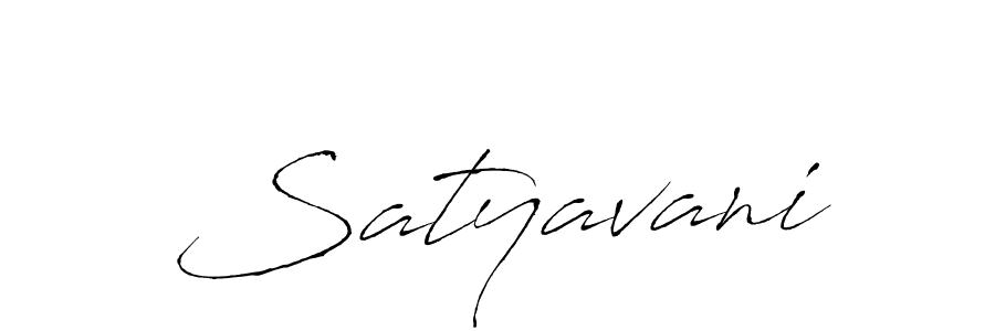 Design your own signature with our free online signature maker. With this signature software, you can create a handwritten (Antro_Vectra) signature for name Satyavani. Satyavani signature style 6 images and pictures png
