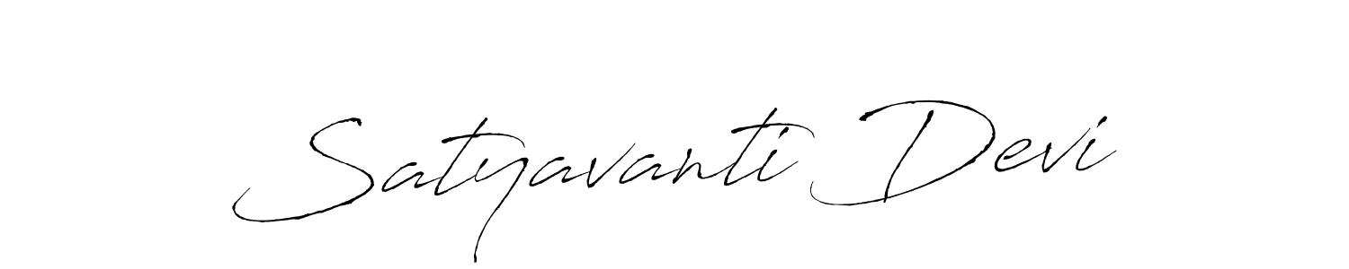 Antro_Vectra is a professional signature style that is perfect for those who want to add a touch of class to their signature. It is also a great choice for those who want to make their signature more unique. Get Satyavanti Devi name to fancy signature for free. Satyavanti Devi signature style 6 images and pictures png