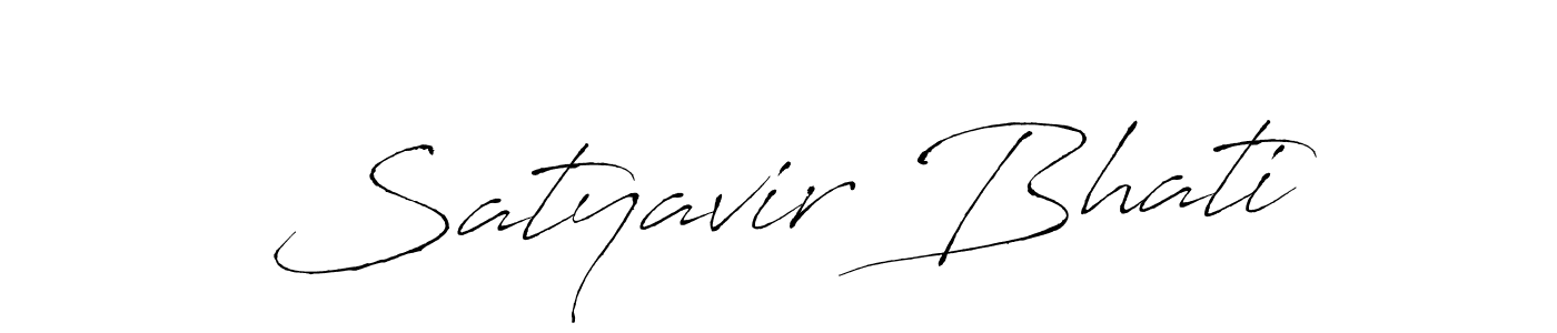 How to Draw Satyavir Bhati signature style? Antro_Vectra is a latest design signature styles for name Satyavir Bhati. Satyavir Bhati signature style 6 images and pictures png