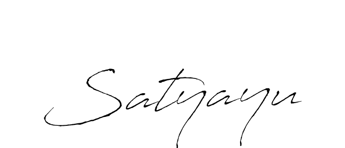 You should practise on your own different ways (Antro_Vectra) to write your name (Satyayu) in signature. don't let someone else do it for you. Satyayu signature style 6 images and pictures png