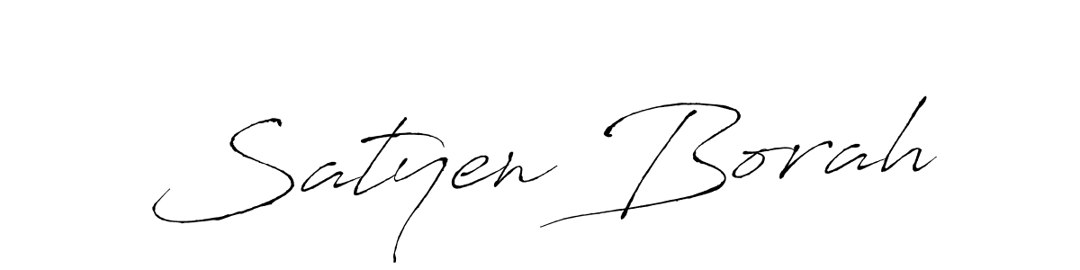 Make a beautiful signature design for name Satyen Borah. Use this online signature maker to create a handwritten signature for free. Satyen Borah signature style 6 images and pictures png