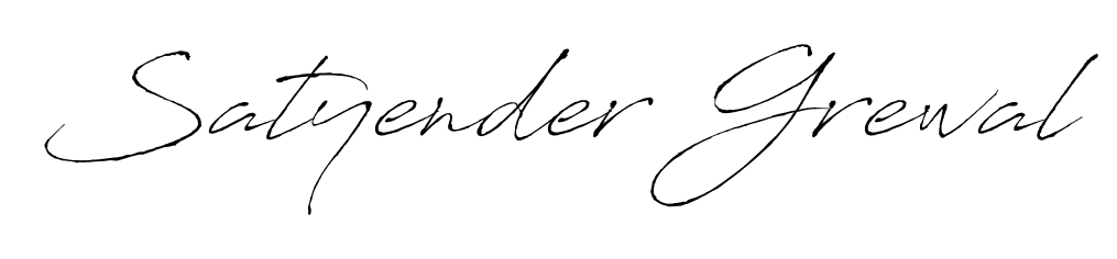 Download transparent PNG signature for name Satyender Grewal styled with Antro_Vectra font. Ready to paste directly into PDF and Word agreements. Satyender Grewal signature style 6 images and pictures png