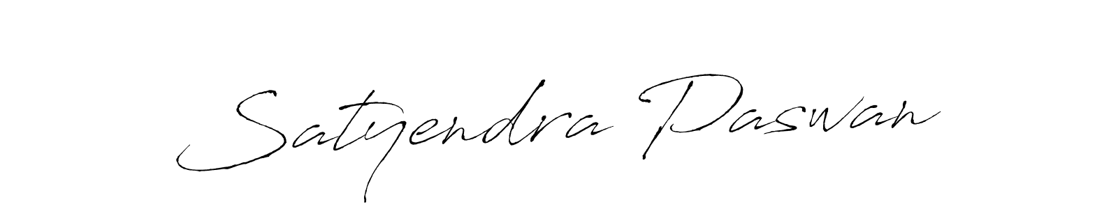 Create a beautiful signature design for name Satyendra Paswan. With this signature (Antro_Vectra) fonts, you can make a handwritten signature for free. Satyendra Paswan signature style 6 images and pictures png