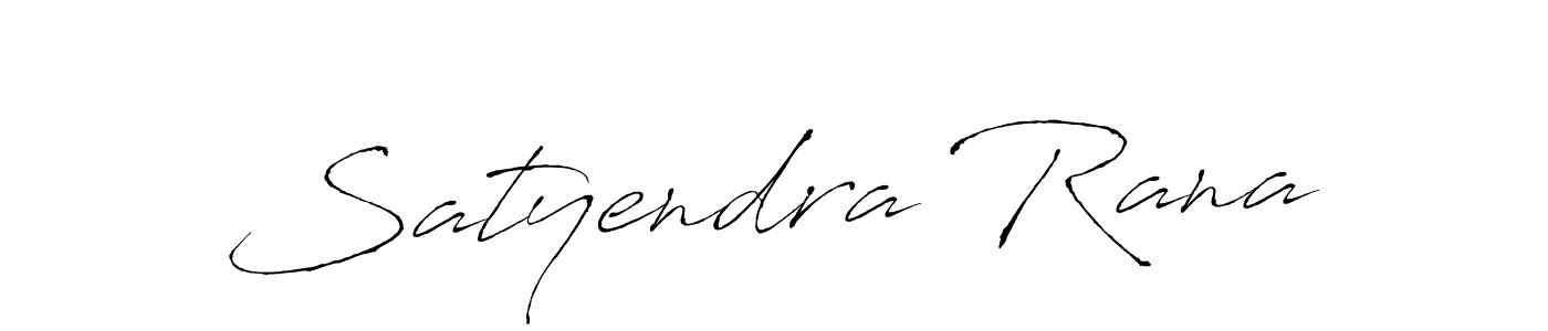 How to make Satyendra Rana name signature. Use Antro_Vectra style for creating short signs online. This is the latest handwritten sign. Satyendra Rana signature style 6 images and pictures png