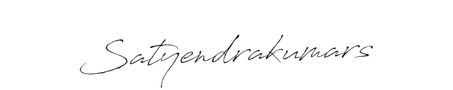 Antro_Vectra is a professional signature style that is perfect for those who want to add a touch of class to their signature. It is also a great choice for those who want to make their signature more unique. Get Satyendrakumars name to fancy signature for free. Satyendrakumars signature style 6 images and pictures png