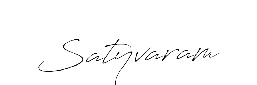 Design your own signature with our free online signature maker. With this signature software, you can create a handwritten (Antro_Vectra) signature for name Satyvaram. Satyvaram signature style 6 images and pictures png