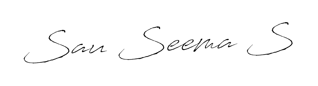 See photos of Sau Seema S official signature by Spectra . Check more albums & portfolios. Read reviews & check more about Antro_Vectra font. Sau Seema S signature style 6 images and pictures png