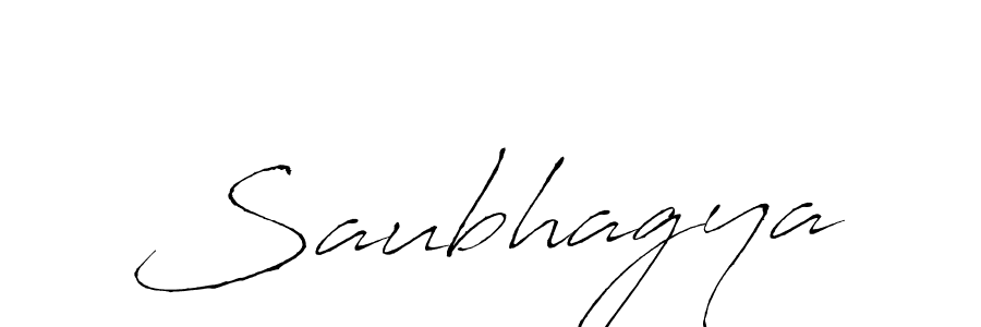 You should practise on your own different ways (Antro_Vectra) to write your name (Saubhagya) in signature. don't let someone else do it for you. Saubhagya signature style 6 images and pictures png