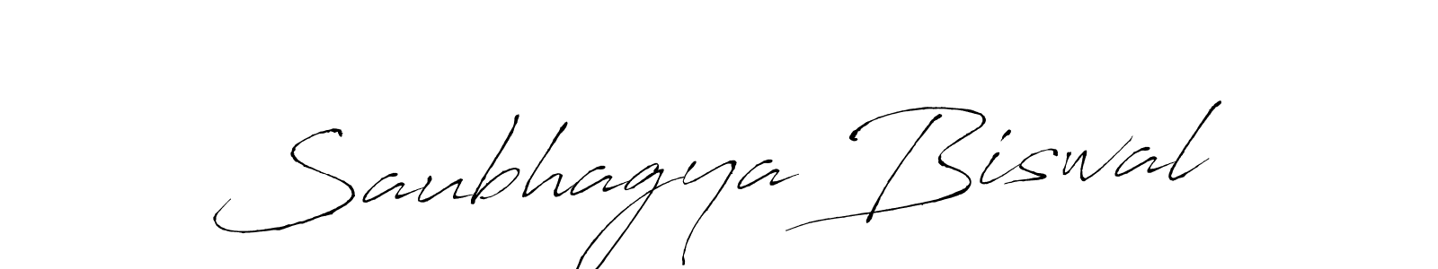 Make a beautiful signature design for name Saubhagya Biswal. With this signature (Antro_Vectra) style, you can create a handwritten signature for free. Saubhagya Biswal signature style 6 images and pictures png