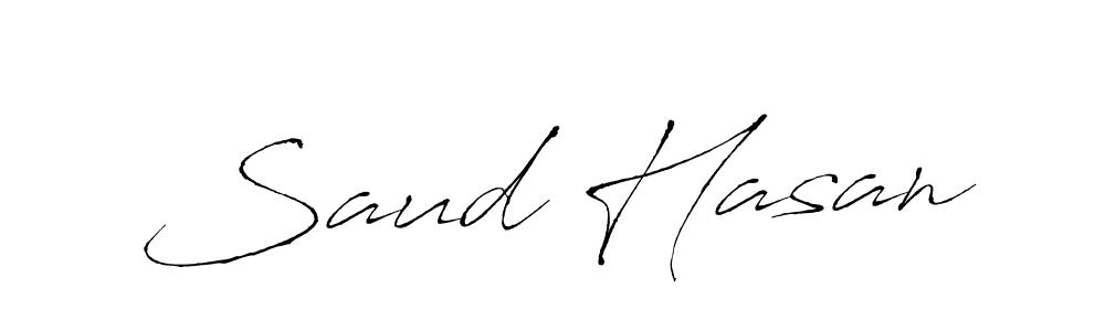 You should practise on your own different ways (Antro_Vectra) to write your name (Saud Hasan) in signature. don't let someone else do it for you. Saud Hasan signature style 6 images and pictures png