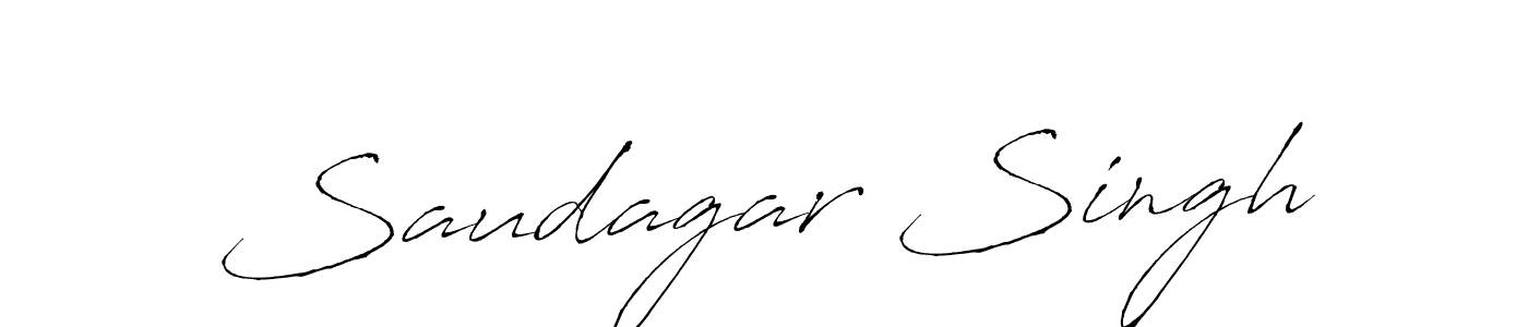 Saudagar Singh stylish signature style. Best Handwritten Sign (Antro_Vectra) for my name. Handwritten Signature Collection Ideas for my name Saudagar Singh. Saudagar Singh signature style 6 images and pictures png