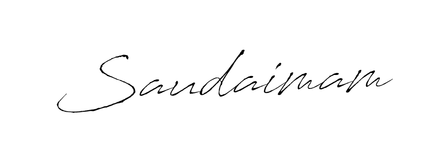 It looks lik you need a new signature style for name Saudaimam. Design unique handwritten (Antro_Vectra) signature with our free signature maker in just a few clicks. Saudaimam signature style 6 images and pictures png