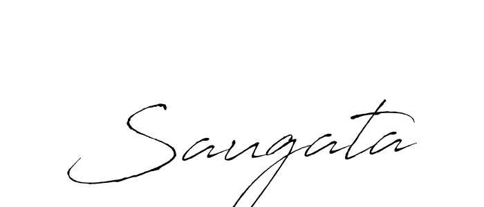 How to make Saugata signature? Antro_Vectra is a professional autograph style. Create handwritten signature for Saugata name. Saugata signature style 6 images and pictures png