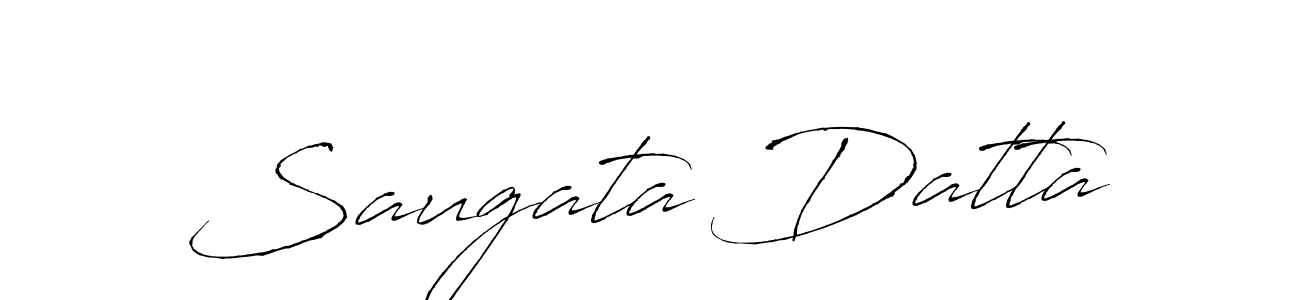 The best way (Antro_Vectra) to make a short signature is to pick only two or three words in your name. The name Saugata Datta include a total of six letters. For converting this name. Saugata Datta signature style 6 images and pictures png