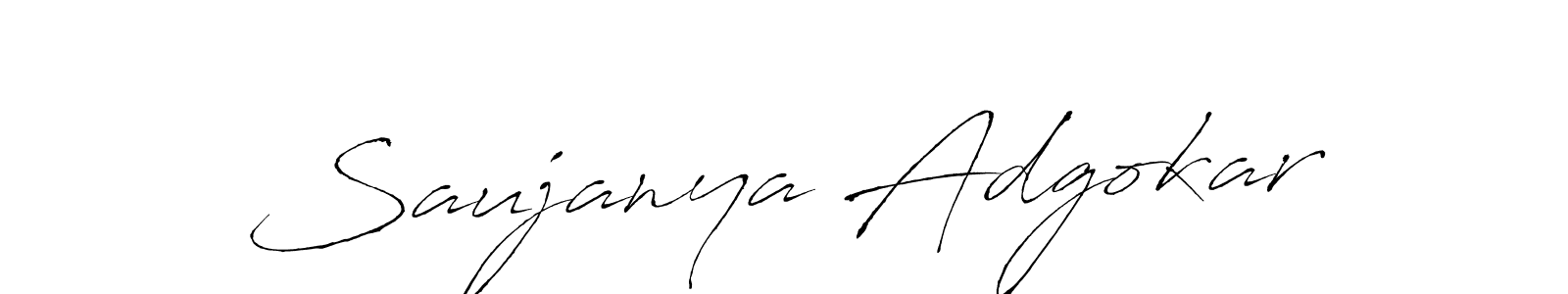 Saujanya Adgokar stylish signature style. Best Handwritten Sign (Antro_Vectra) for my name. Handwritten Signature Collection Ideas for my name Saujanya Adgokar. Saujanya Adgokar signature style 6 images and pictures png