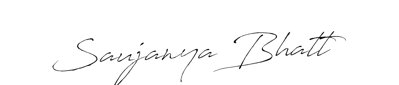 Make a beautiful signature design for name Saujanya Bhatt. Use this online signature maker to create a handwritten signature for free. Saujanya Bhatt signature style 6 images and pictures png