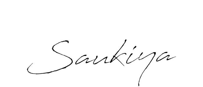 Design your own signature with our free online signature maker. With this signature software, you can create a handwritten (Antro_Vectra) signature for name Saukiya. Saukiya signature style 6 images and pictures png